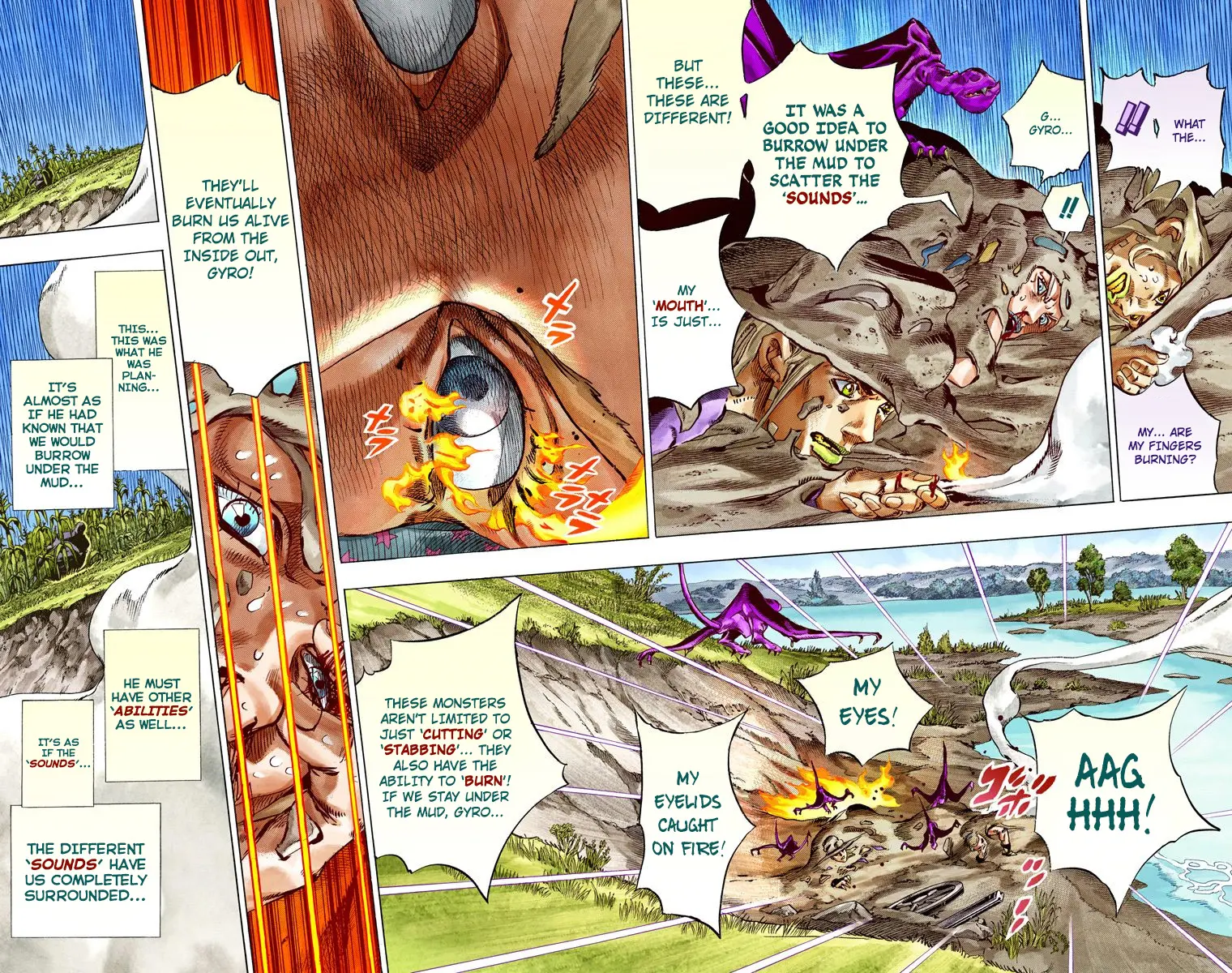 JoJo's Bizarre Adventure Steel Ball Run Colored Manga, chapter 42, page 41