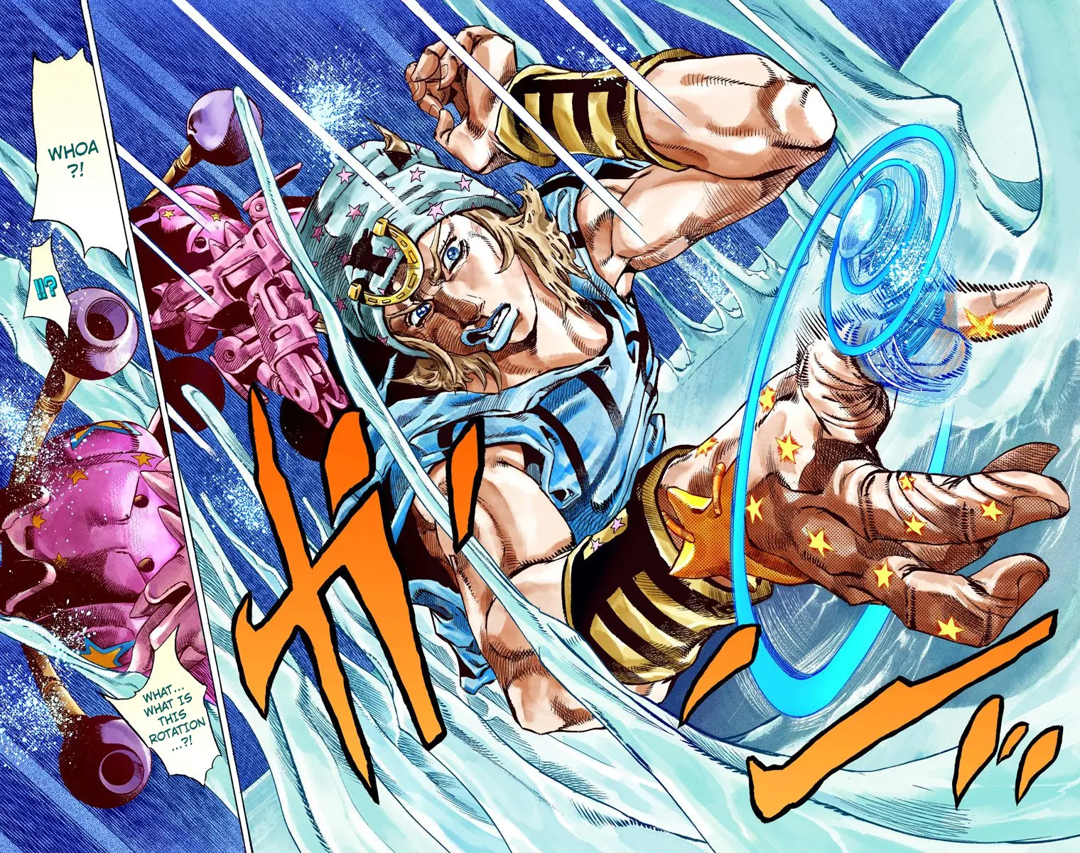 JoJo's Bizarre Adventure Steel Ball Run Colored Manga, chapter 43, page 49