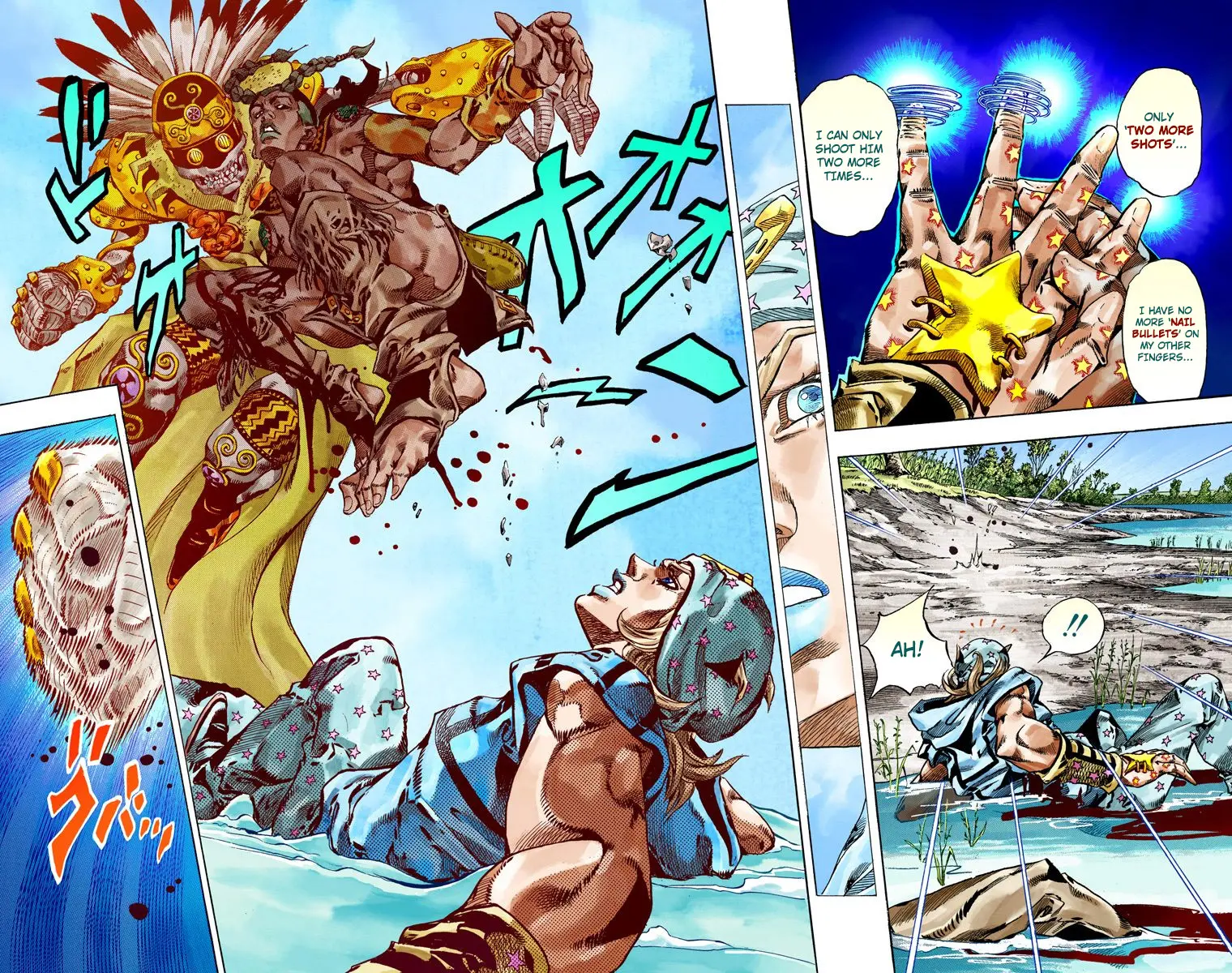 JoJo's Bizarre Adventure Steel Ball Run Colored Manga, chapter 44, page 24