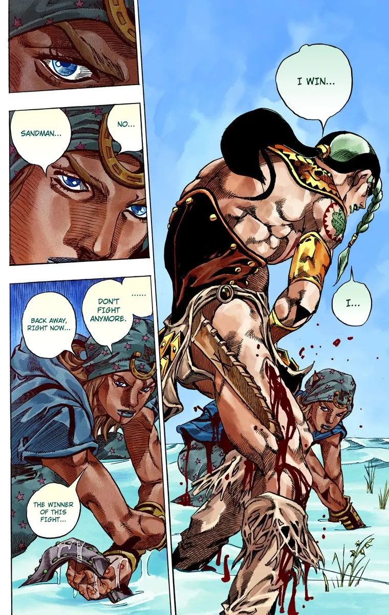 JoJo's Bizarre Adventure Steel Ball Run Colored Manga, chapter 44, page 37