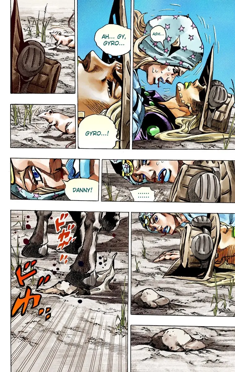 JoJo's Bizarre Adventure Steel Ball Run Colored Manga, chapter 44, page 43