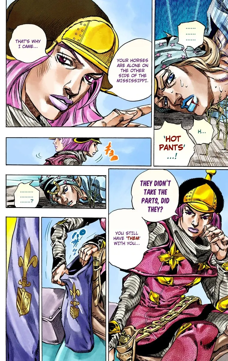 JoJo's Bizarre Adventure Steel Ball Run Colored Manga, chapter 44, page 45