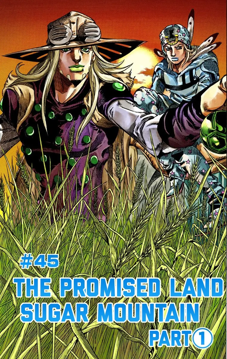 JoJo's Bizarre Adventure Steel Ball Run Colored Manga, chapter 45, page 2