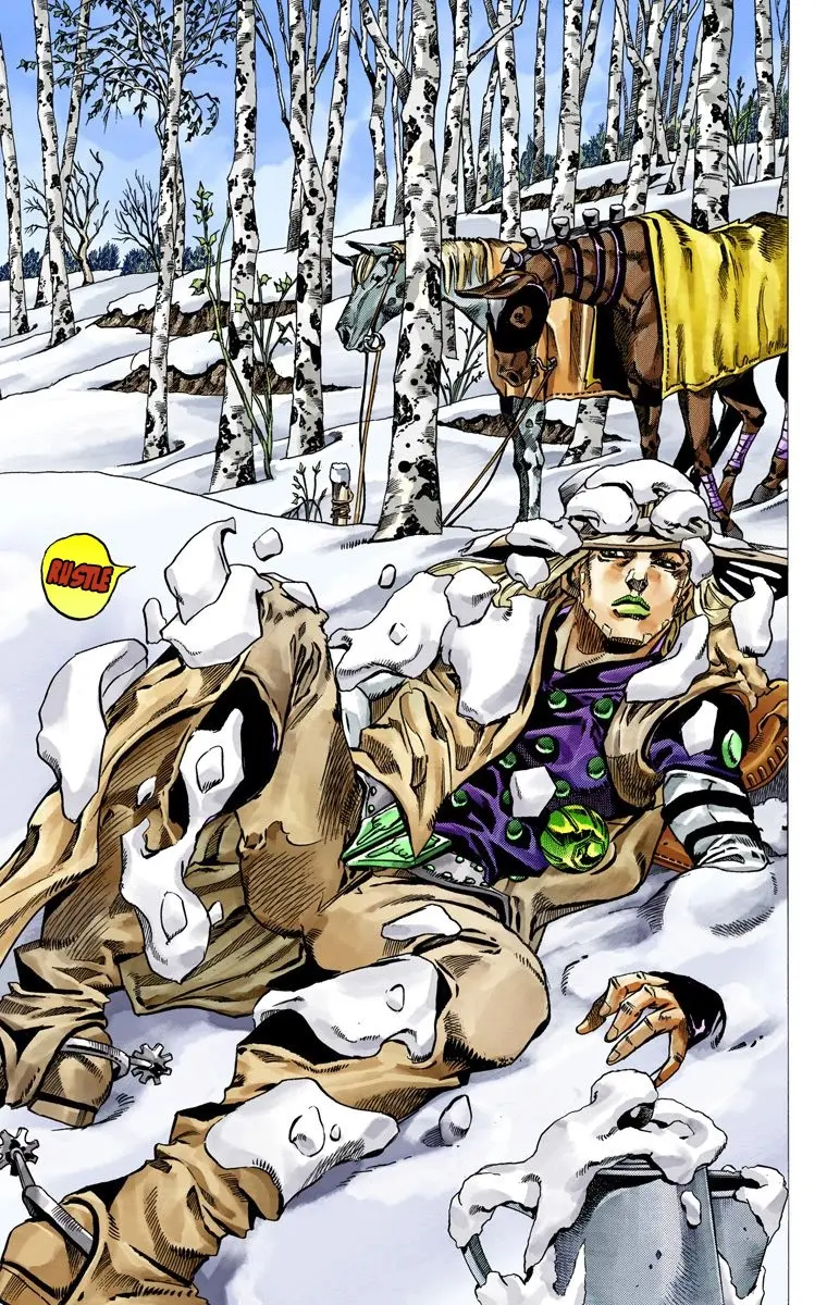 JoJo's Bizarre Adventure Steel Ball Run Colored Manga, chapter 45, page 8