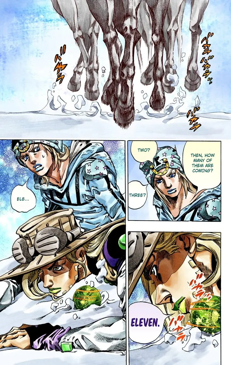 JoJo's Bizarre Adventure Steel Ball Run Colored Manga, chapter 45, page 18