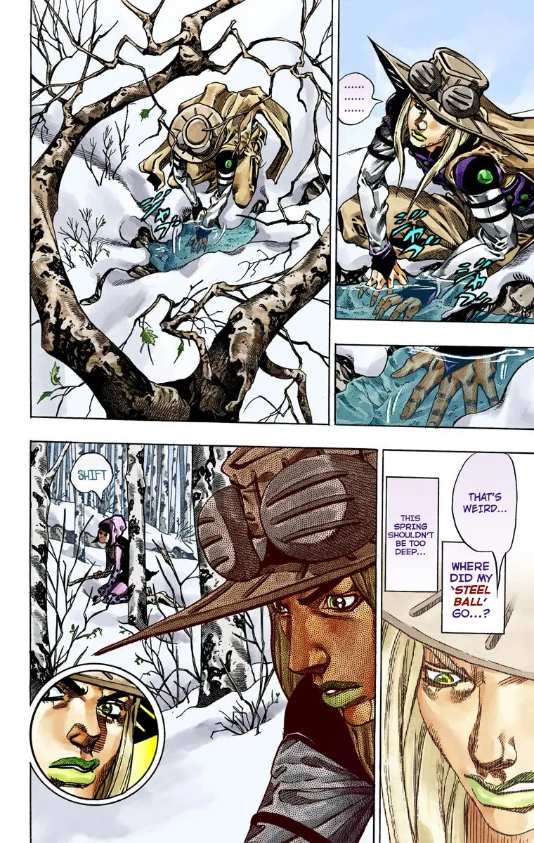 JoJo's Bizarre Adventure Steel Ball Run Colored Manga, chapter 45, page 20