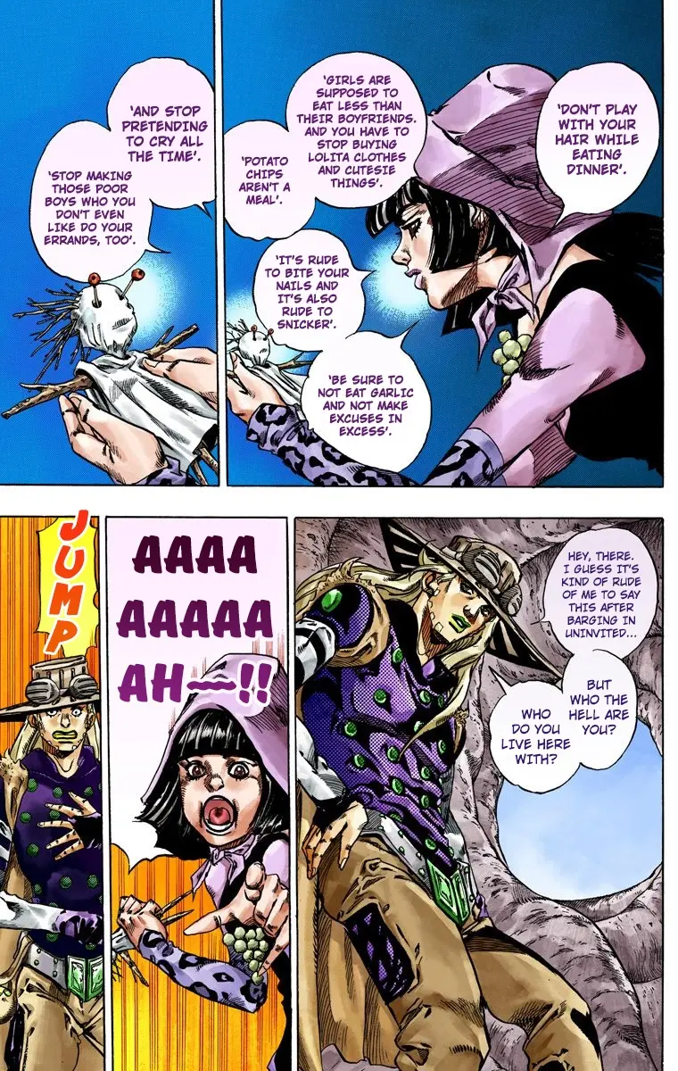JoJo's Bizarre Adventure Steel Ball Run Colored Manga, chapter 45, page 28