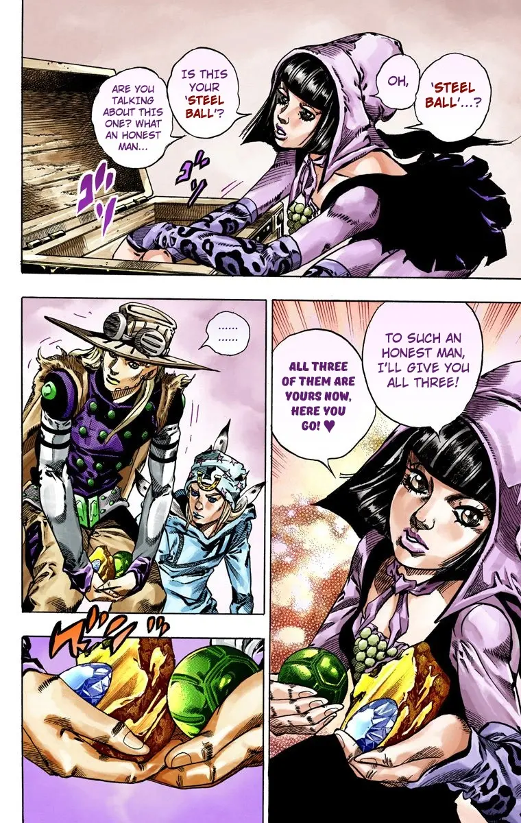 JoJo's Bizarre Adventure Steel Ball Run Colored Manga, chapter 45, page 33