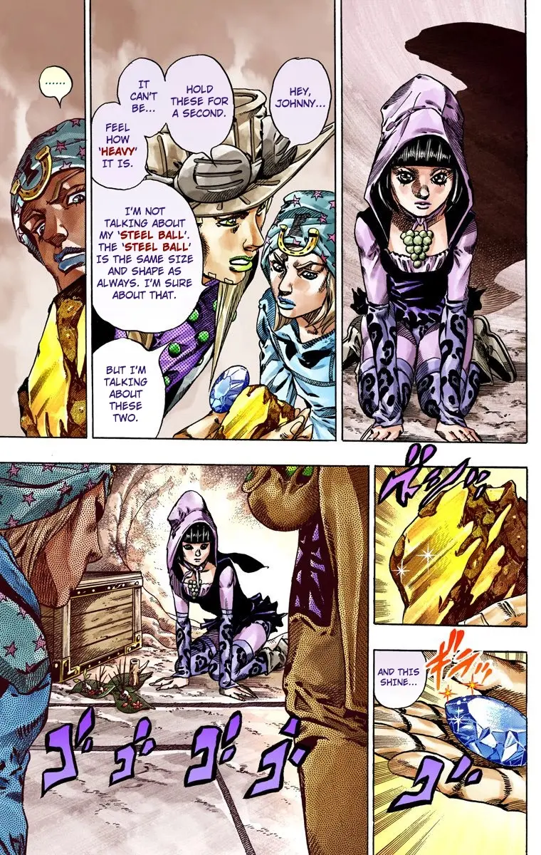 JoJo's Bizarre Adventure Steel Ball Run Colored Manga, chapter 45, page 34