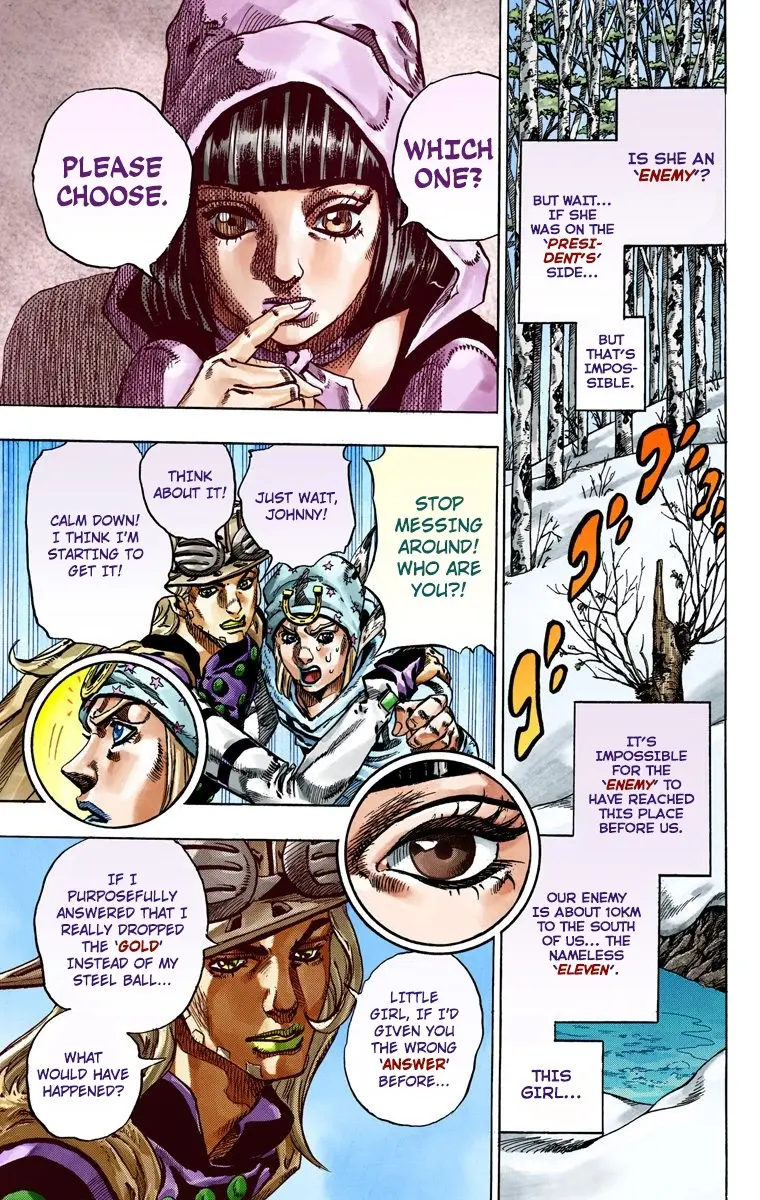 JoJo's Bizarre Adventure Steel Ball Run Colored Manga, chapter 45, page 42
