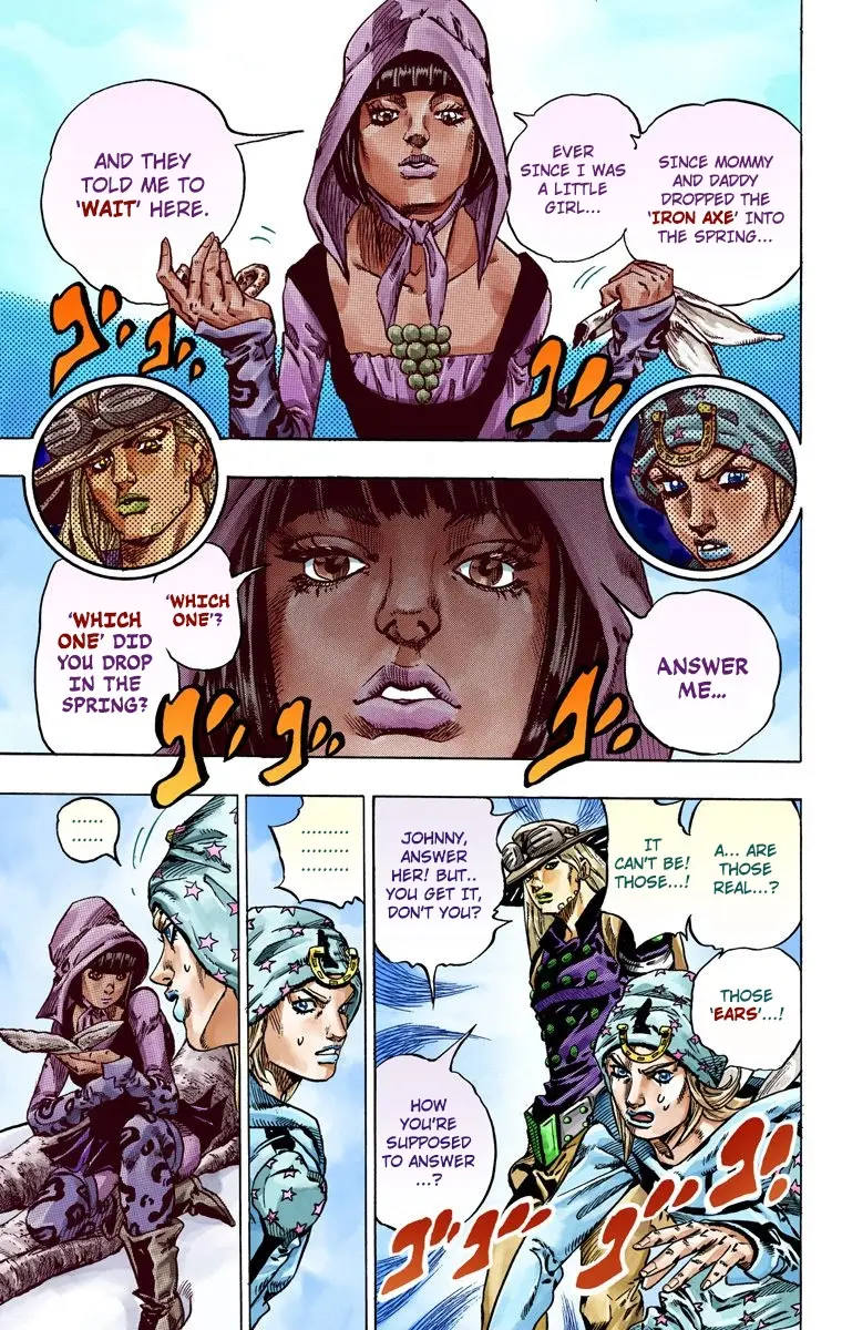 JoJo's Bizarre Adventure Steel Ball Run Colored Manga, chapter 45, page 50