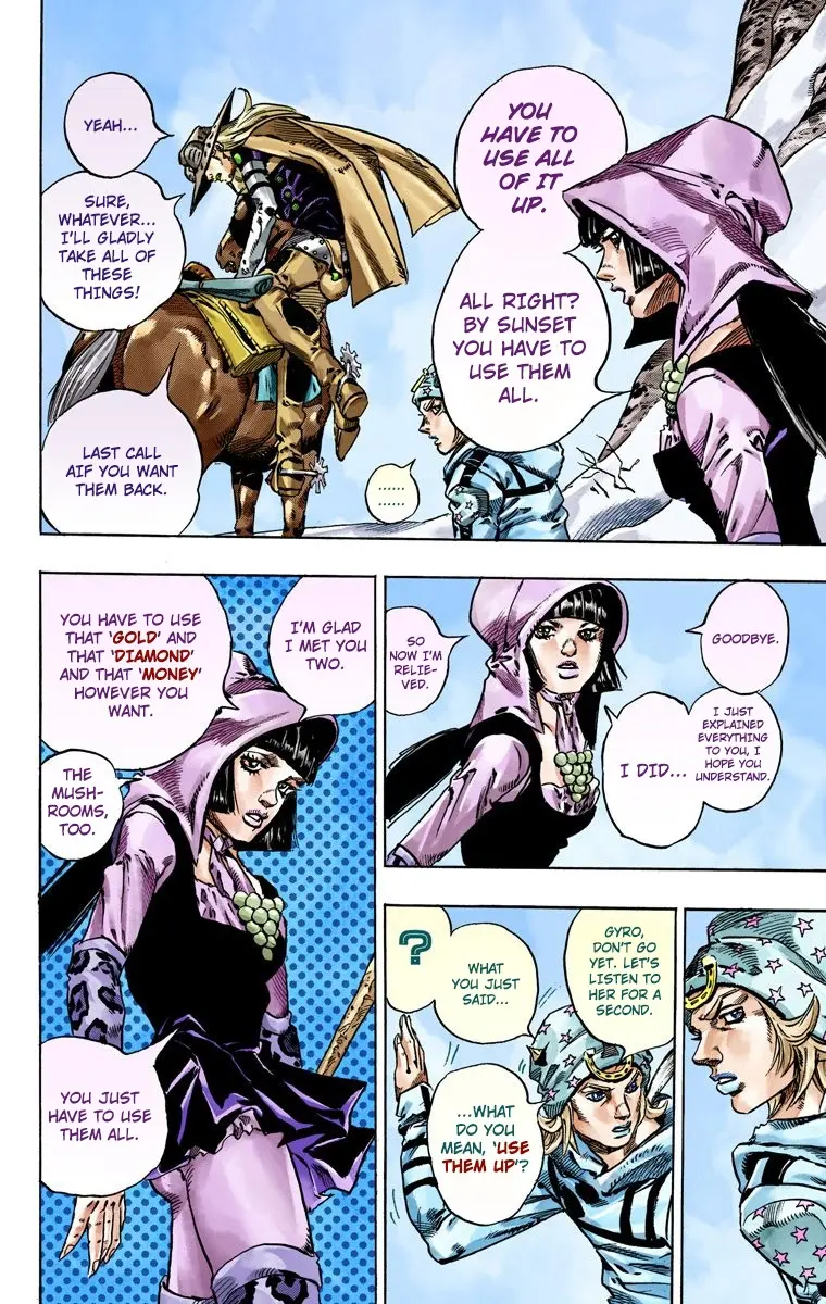 JoJo's Bizarre Adventure Steel Ball Run Colored Manga, chapter 45, page 53