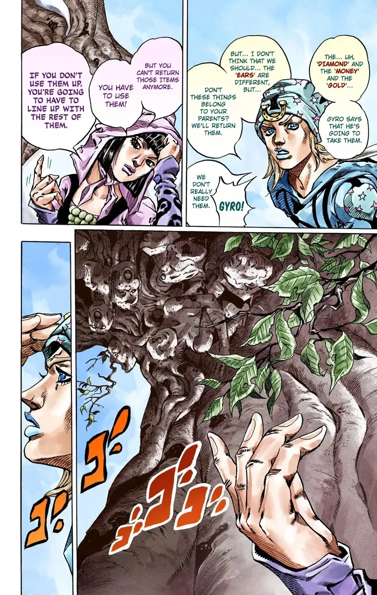 JoJo's Bizarre Adventure Steel Ball Run Colored Manga, chapter 45, page 55