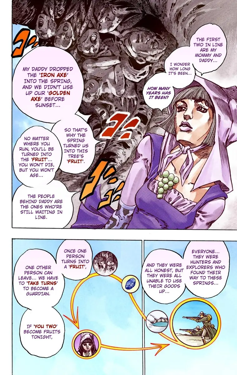 JoJo's Bizarre Adventure Steel Ball Run Colored Manga, chapter 45, page 57