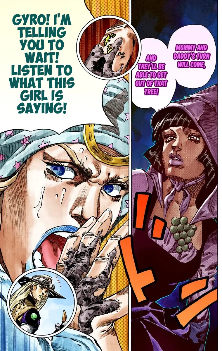 JoJo's Bizarre Adventure Steel Ball Run Colored Manga, chapter 45, page 58