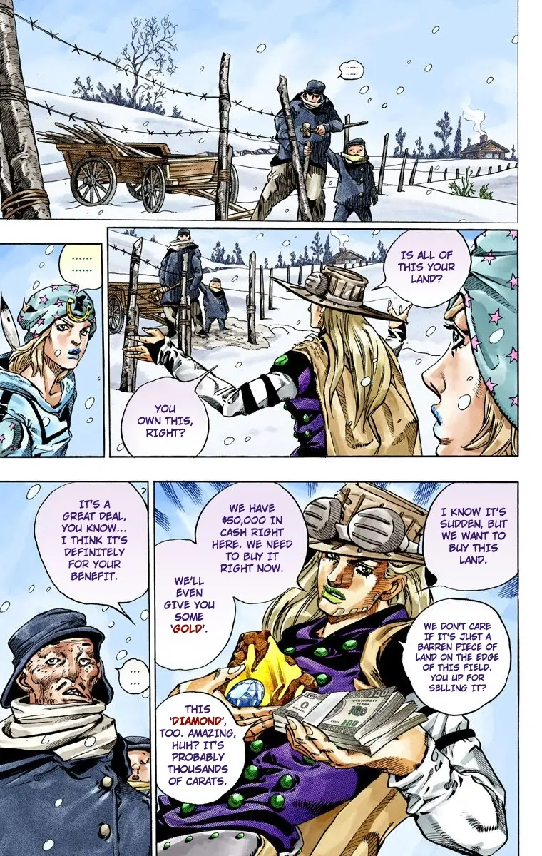 JoJo's Bizarre Adventure Steel Ball Run Colored Manga, chapter 46, page 6