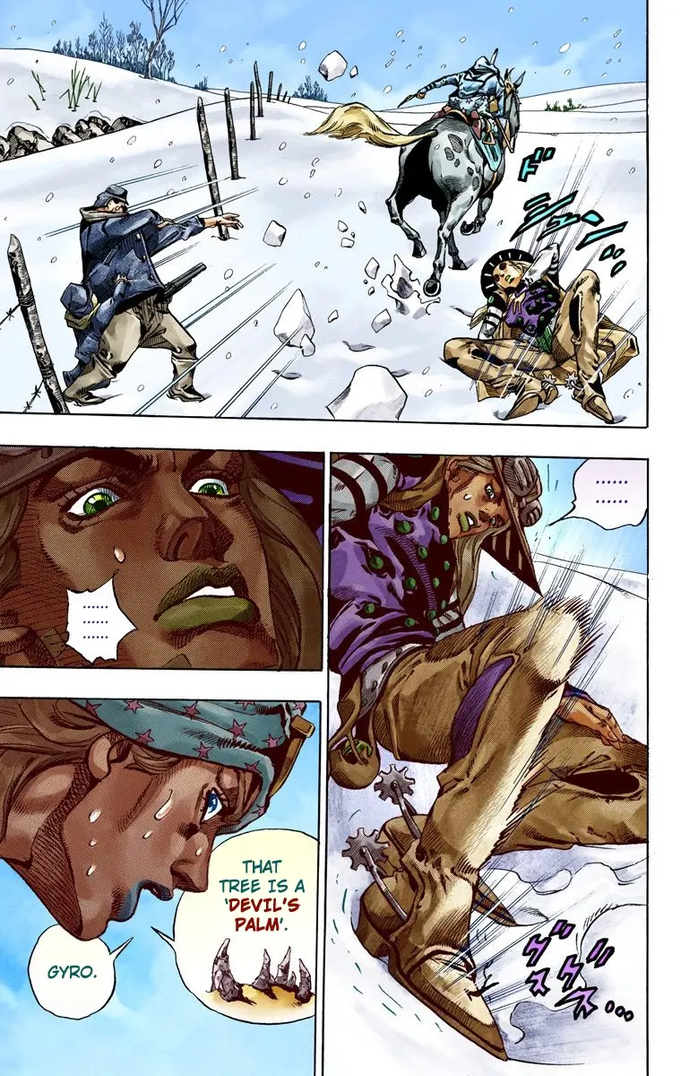 JoJo's Bizarre Adventure Steel Ball Run Colored Manga, chapter 46, page 16