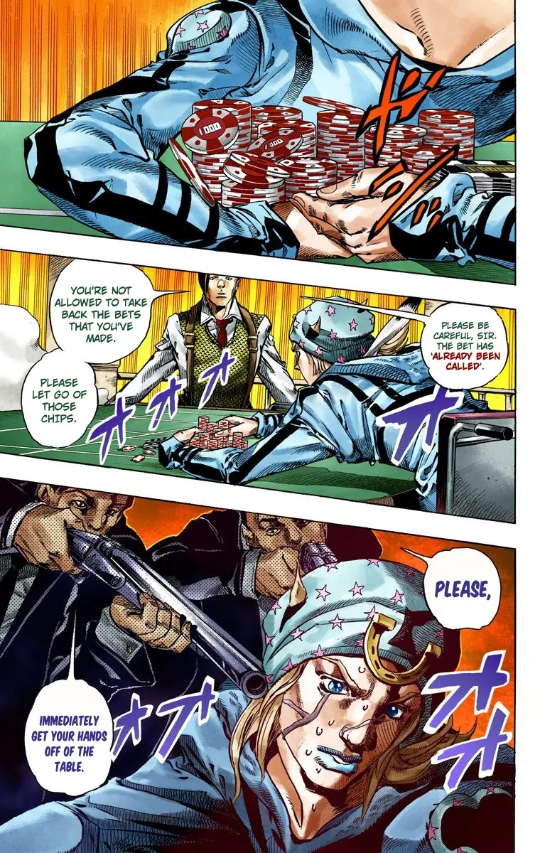JoJo's Bizarre Adventure Steel Ball Run Colored Manga, chapter 46, page 40