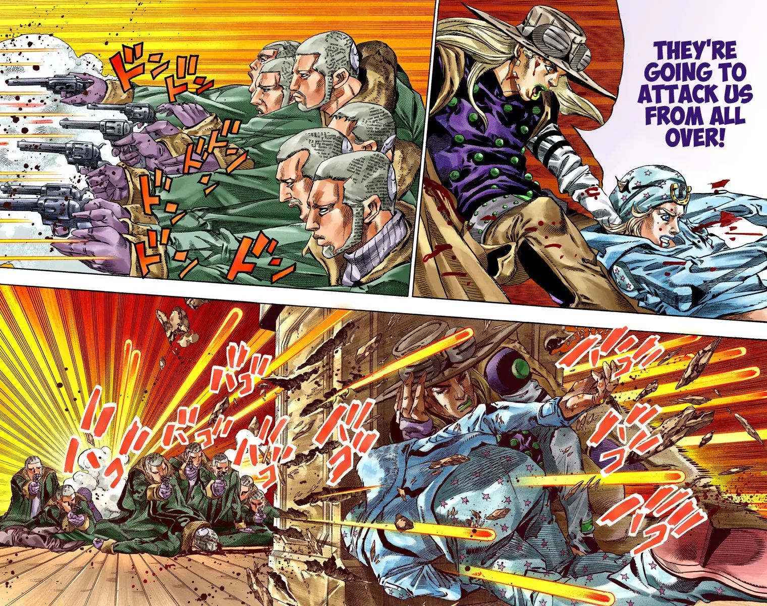 JoJo's Bizarre Adventure Steel Ball Run Colored Manga, chapter 47, page 11