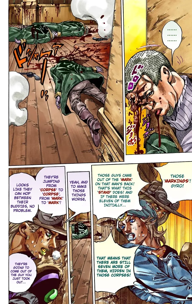 JoJo's Bizarre Adventure Steel Ball Run Colored Manga, chapter 47, page 14