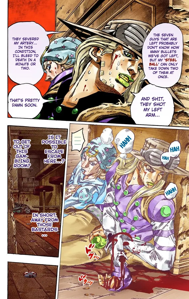 JoJo's Bizarre Adventure Steel Ball Run Colored Manga, chapter 47, page 16