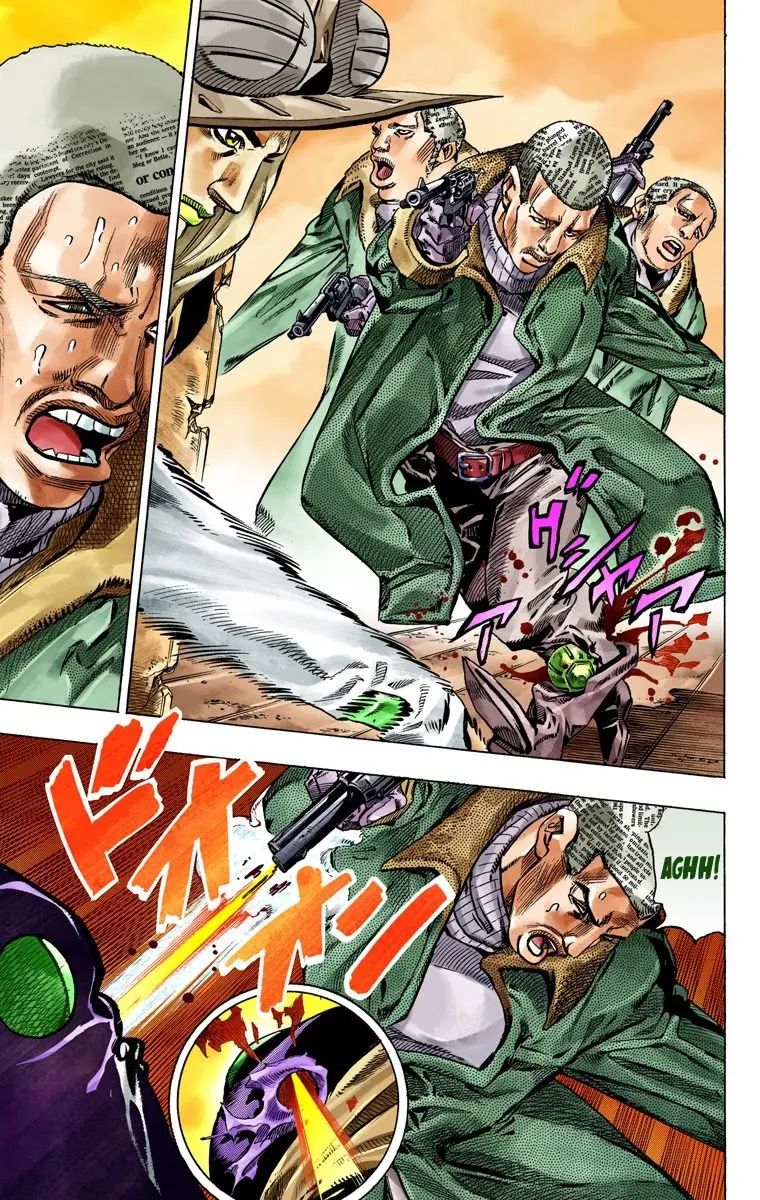 JoJo's Bizarre Adventure Steel Ball Run Colored Manga, chapter 47, page 26