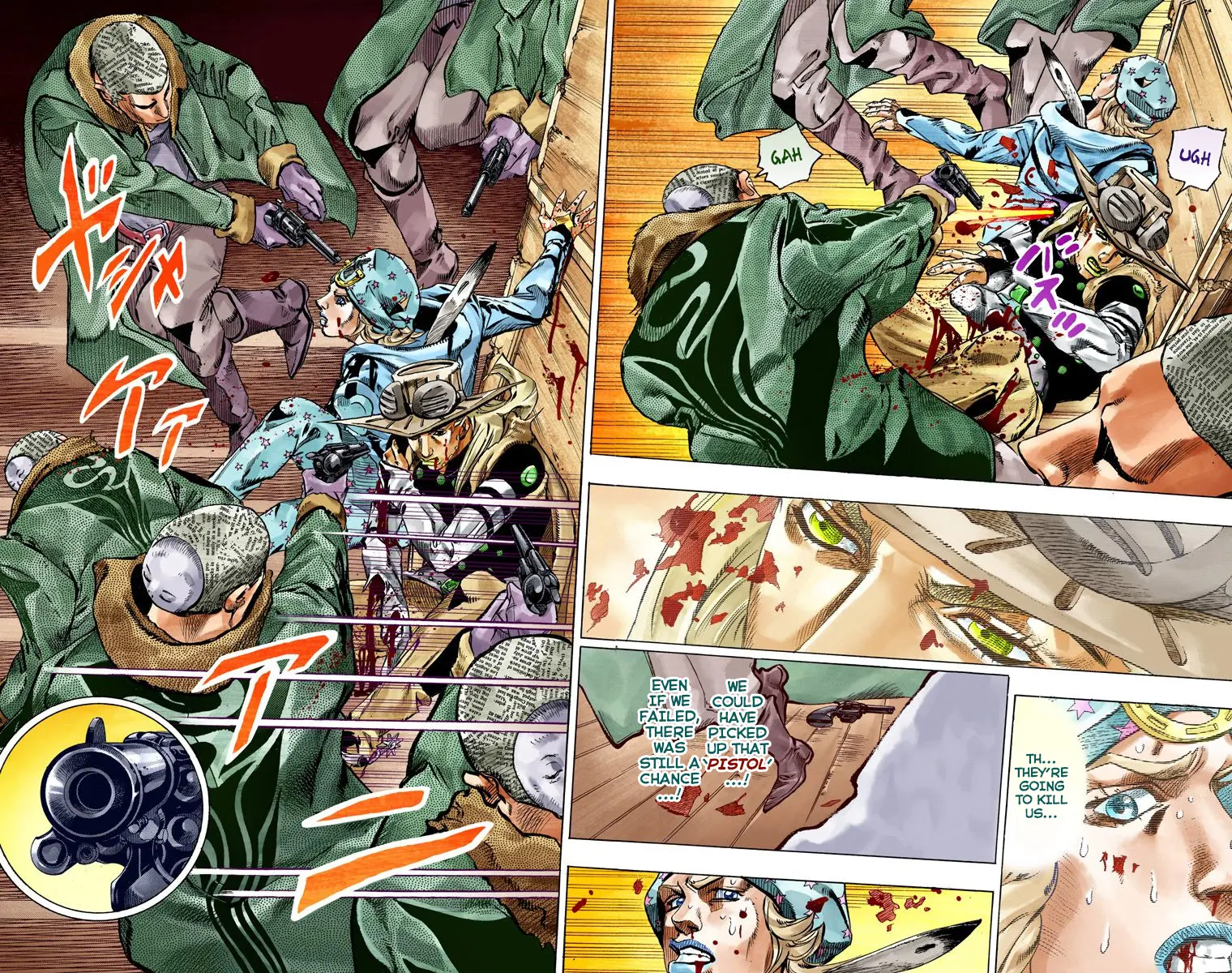 JoJo's Bizarre Adventure Steel Ball Run Colored Manga, chapter 47, page 27