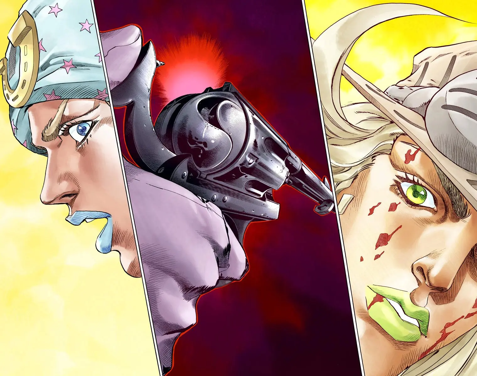 JoJo's Bizarre Adventure Steel Ball Run Colored Manga, chapter 47, page 28