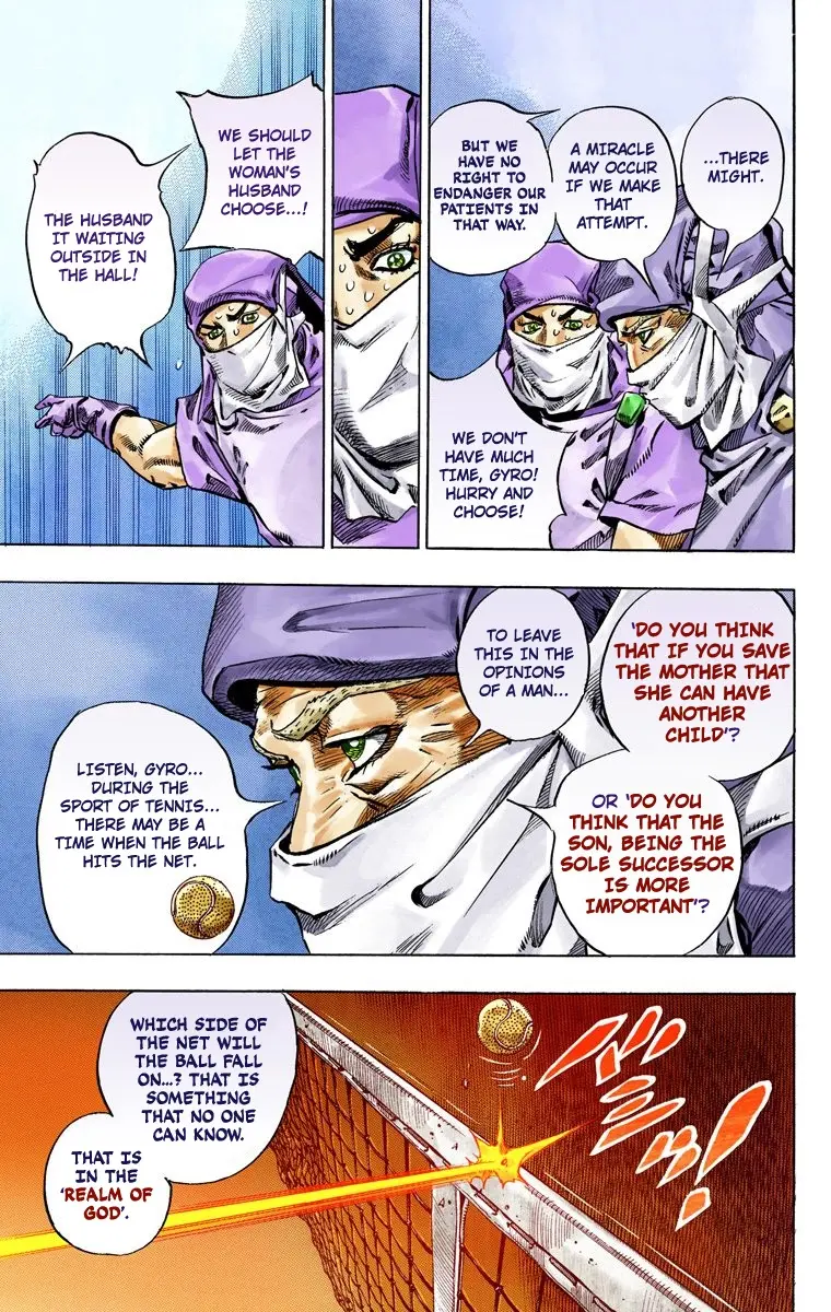 JoJo's Bizarre Adventure Steel Ball Run Colored Manga, chapter 48, page 16