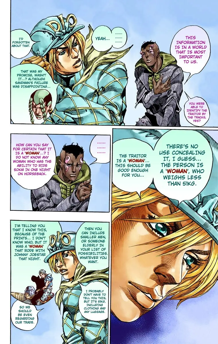 JoJo's Bizarre Adventure Steel Ball Run Colored Manga, chapter 48, page 26