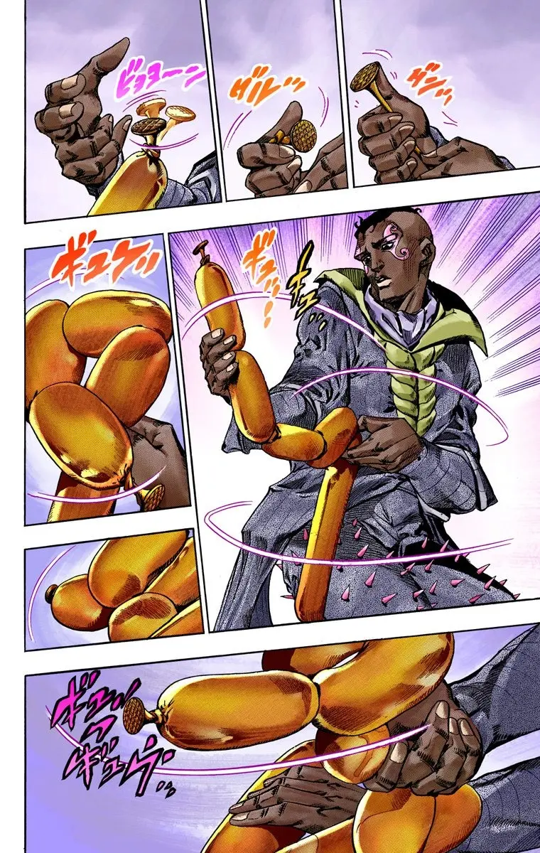 JoJo's Bizarre Adventure Steel Ball Run Colored Manga, chapter 48, page 34