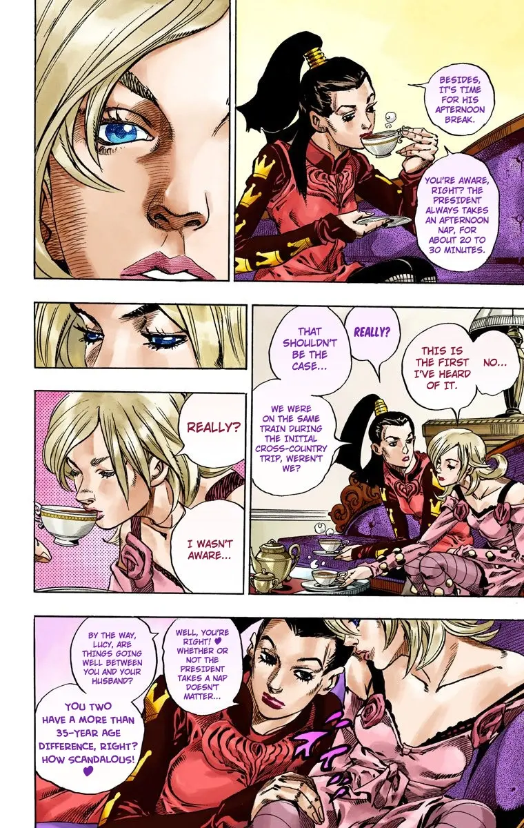 JoJo's Bizarre Adventure Steel Ball Run Colored Manga, chapter 49, page 7