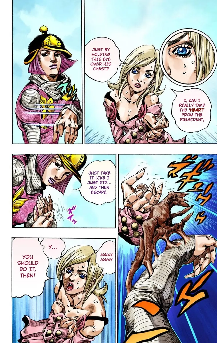 JoJo's Bizarre Adventure Steel Ball Run Colored Manga, chapter 49, page 32
