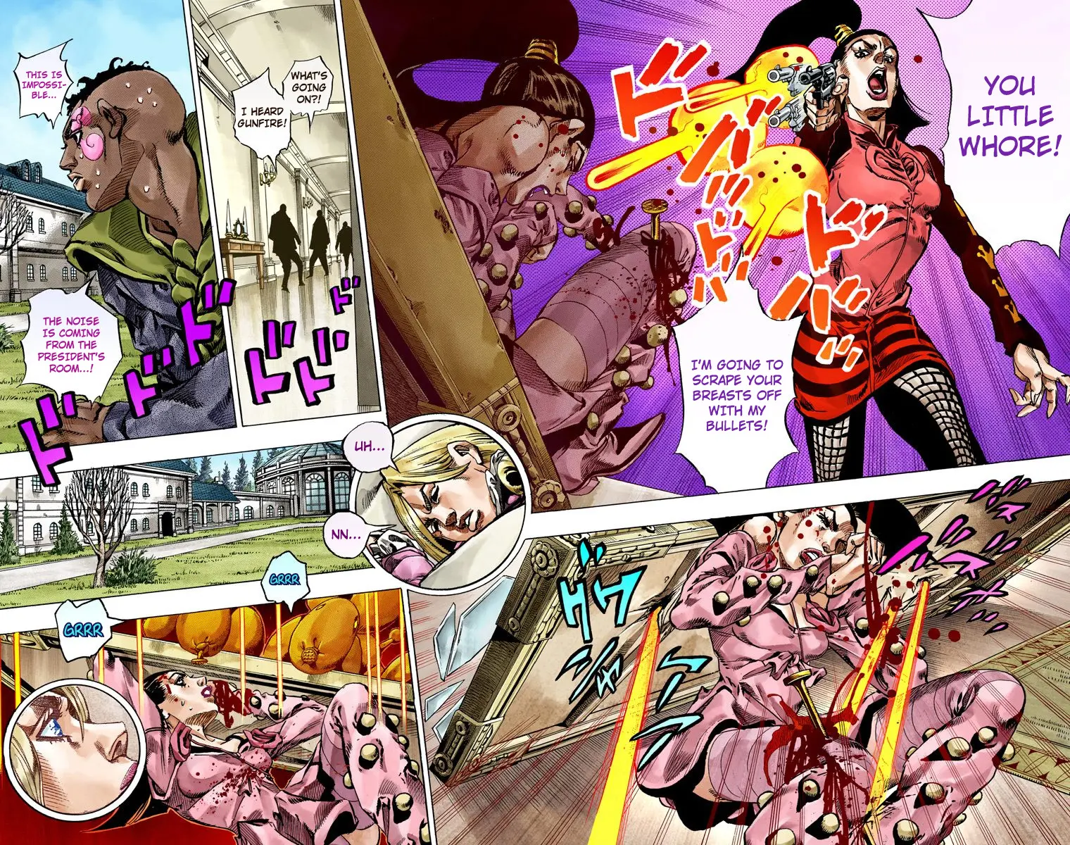 JoJo's Bizarre Adventure Steel Ball Run Colored Manga, chapter 50, page 7
