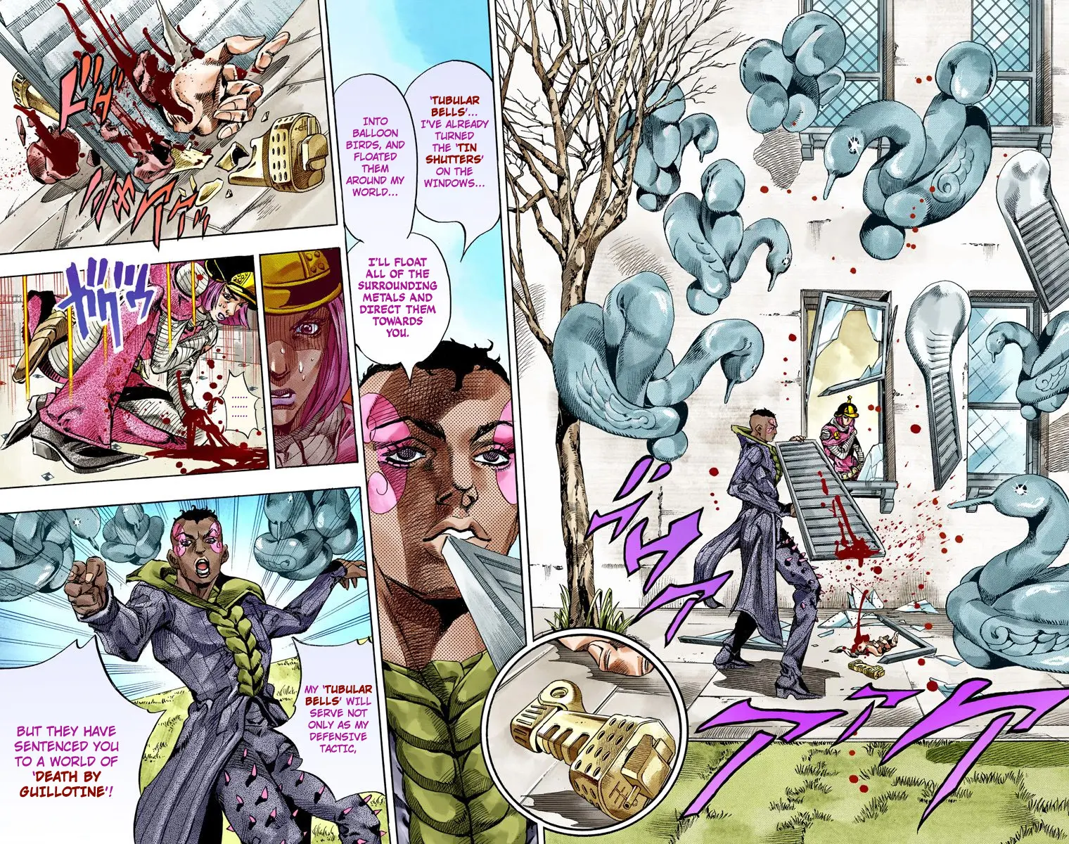 JoJo's Bizarre Adventure Steel Ball Run Colored Manga, chapter 50, page 33