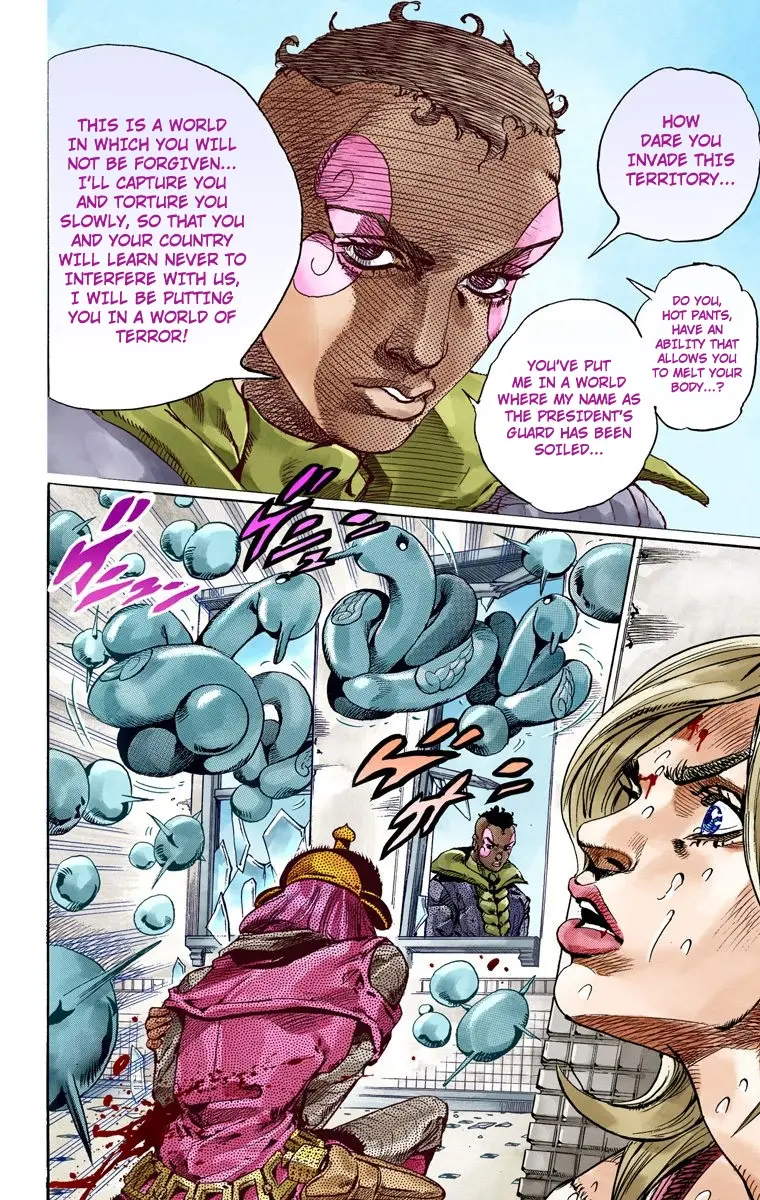 JoJo's Bizarre Adventure Steel Ball Run Colored Manga, chapter 50, page 34