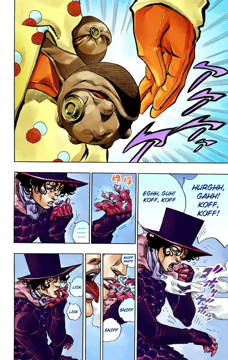 JoJo's Bizarre Adventure Steel Ball Run Colored Manga, chapter 51, page 22