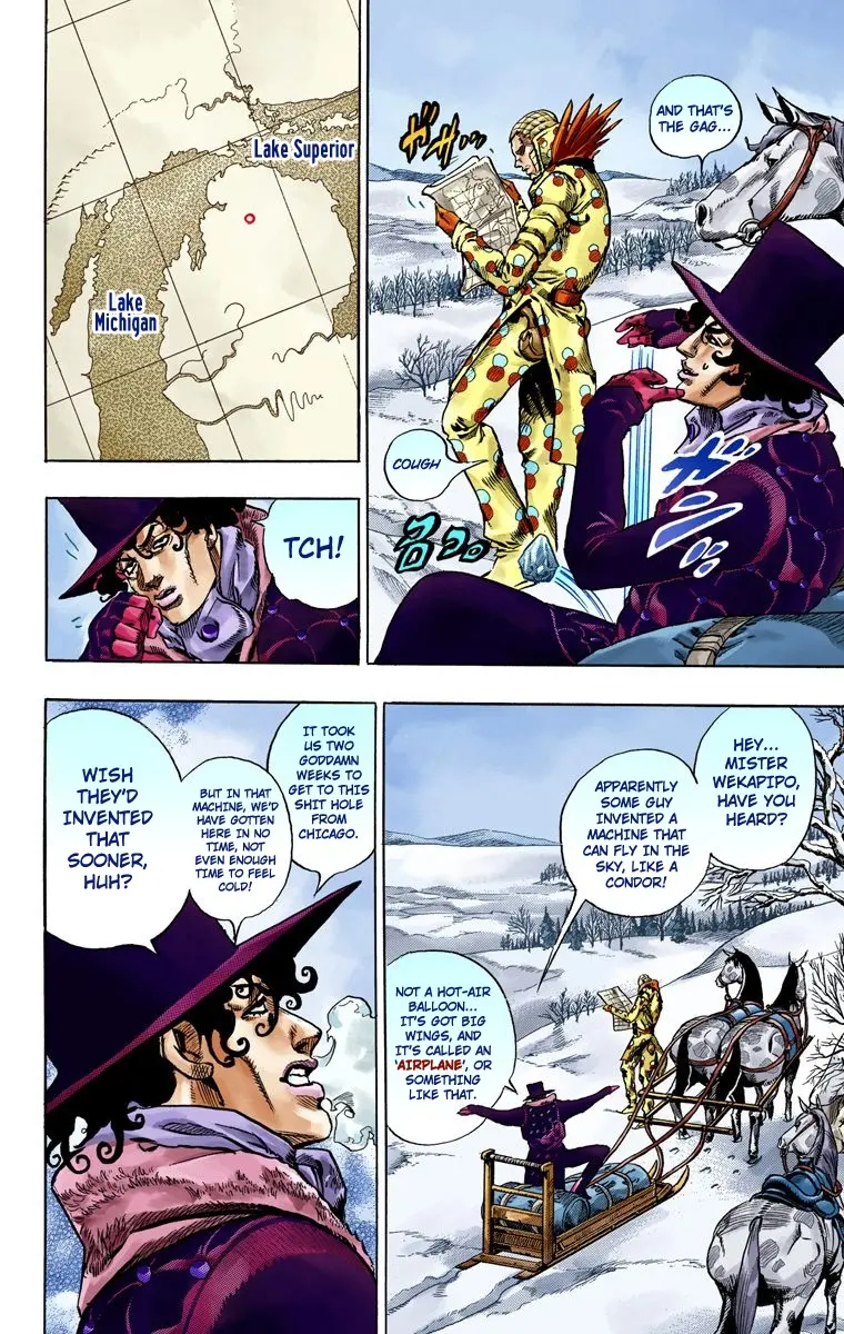 JoJo's Bizarre Adventure Steel Ball Run Colored Manga, chapter 51, page 24