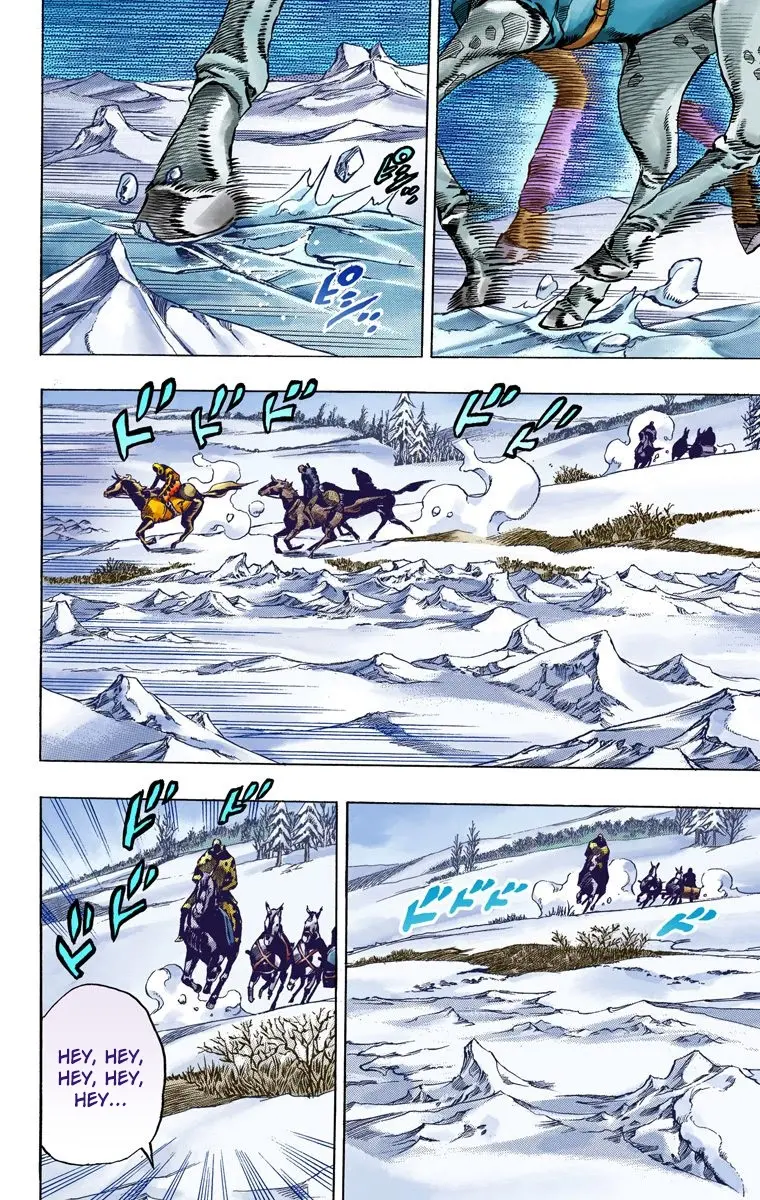 JoJo's Bizarre Adventure Steel Ball Run Colored Manga, chapter 51, page 39