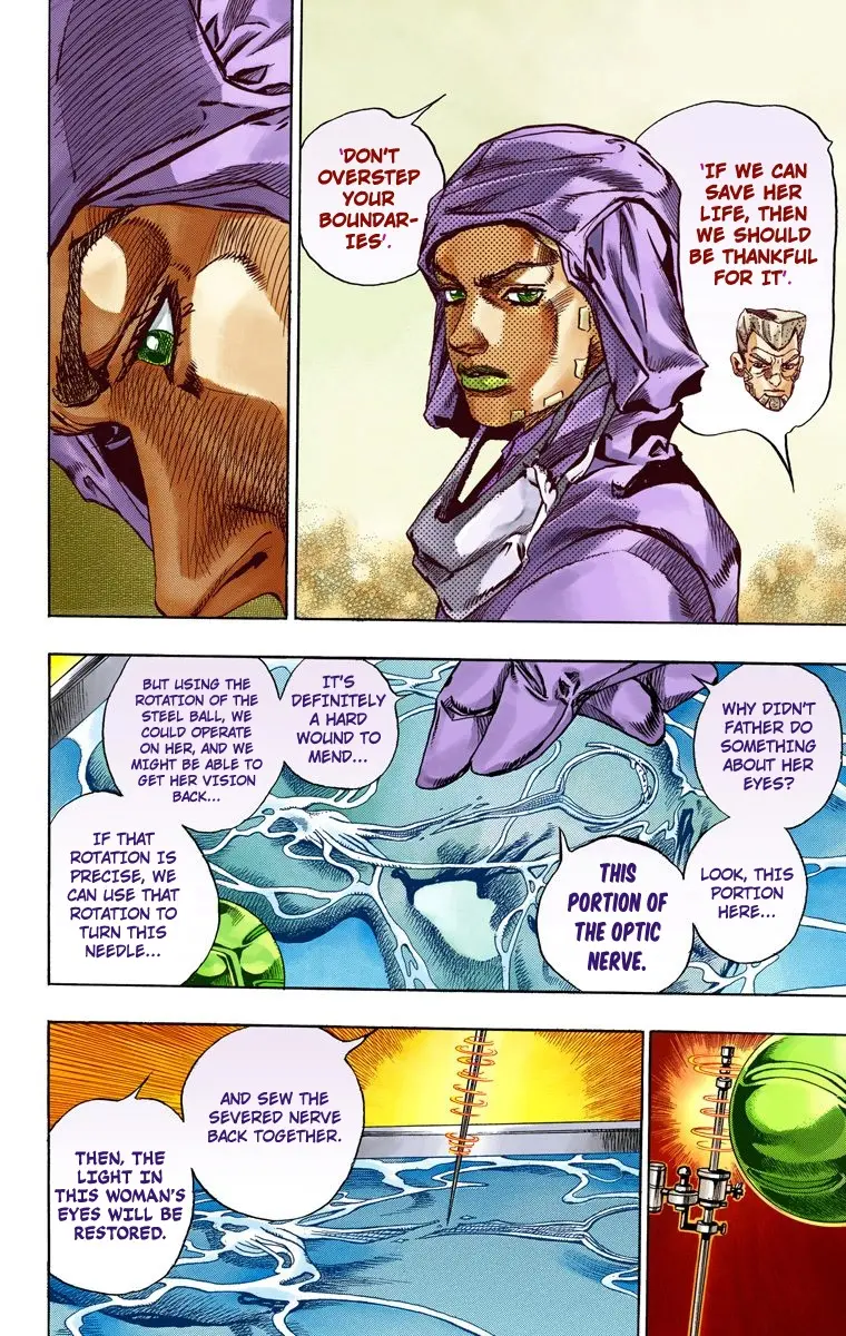 JoJo's Bizarre Adventure Steel Ball Run Colored Manga, chapter 52, page 7
