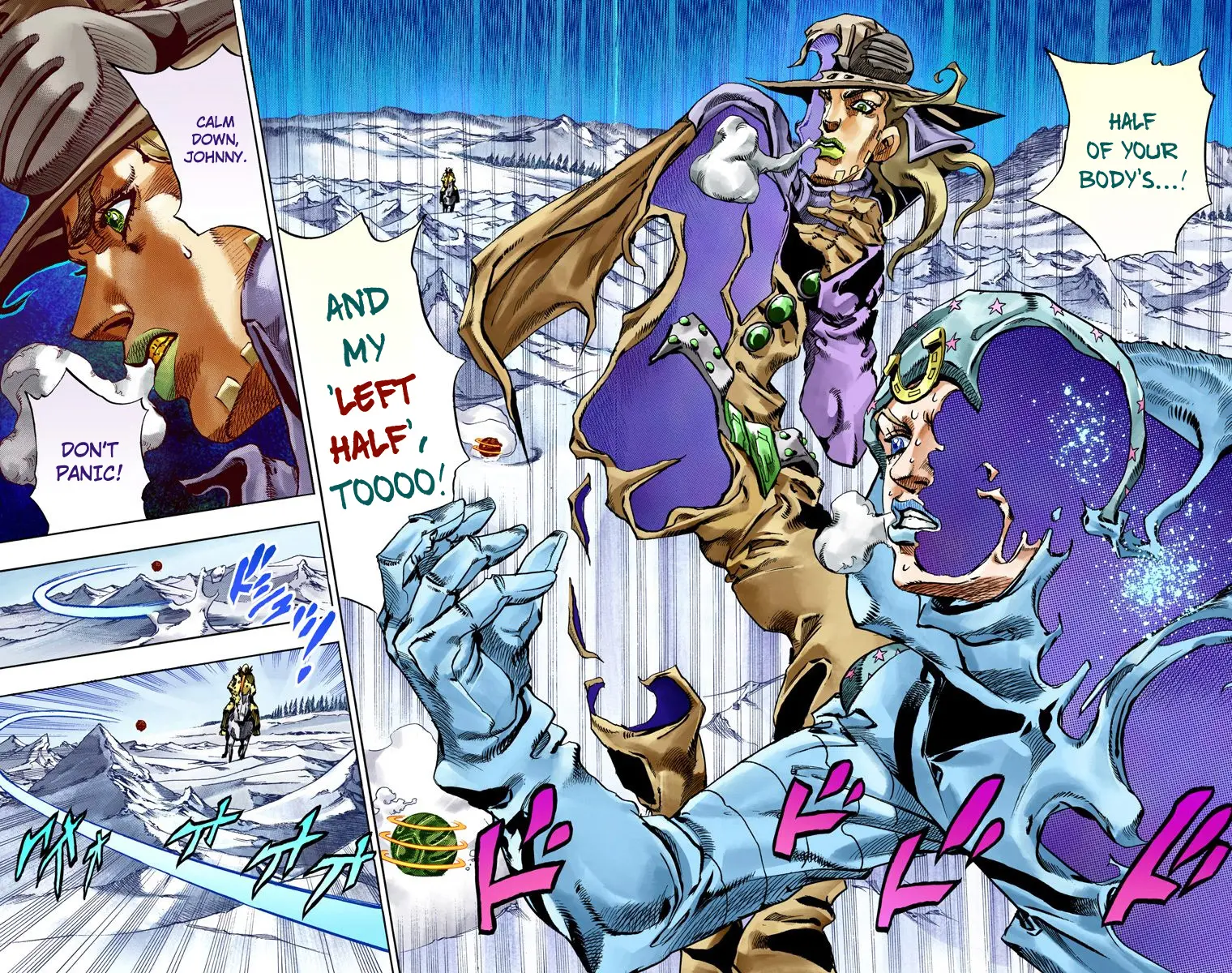 JoJo's Bizarre Adventure Steel Ball Run Colored Manga, chapter 52, page 12