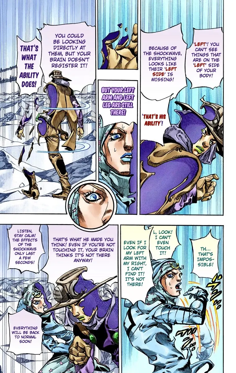 JoJo's Bizarre Adventure Steel Ball Run Colored Manga, chapter 52, page 14