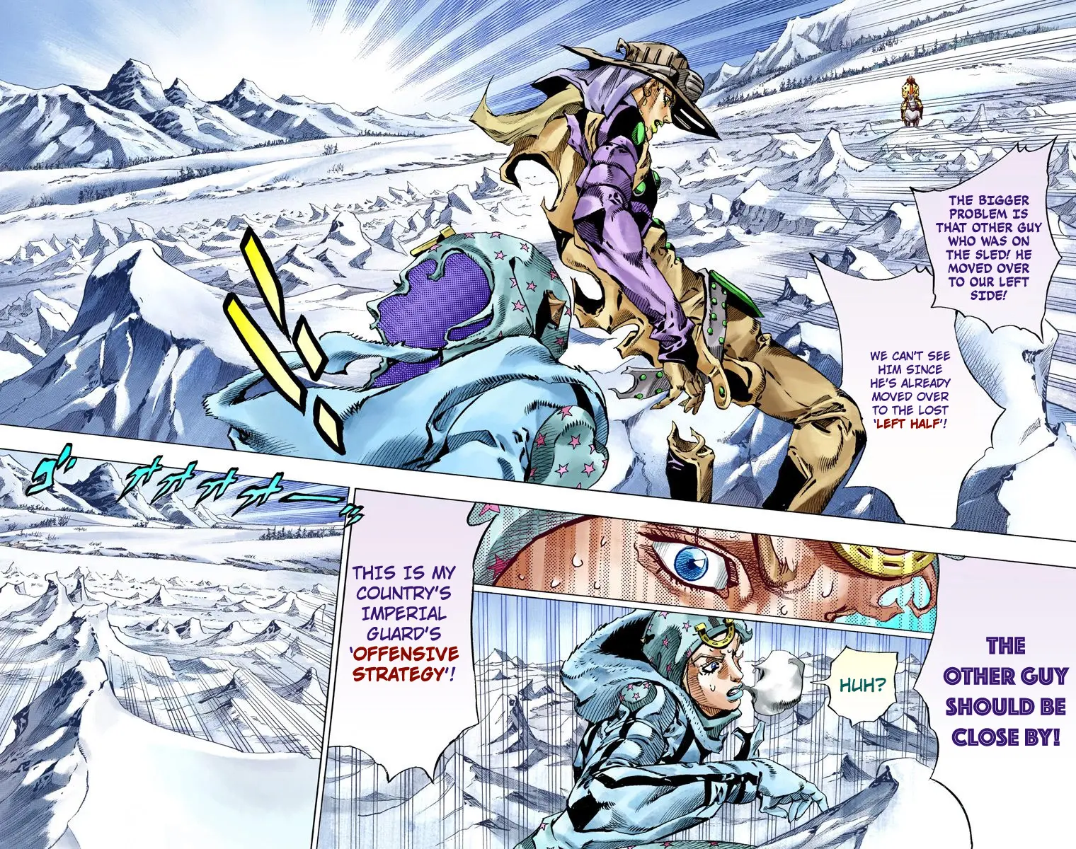 JoJo's Bizarre Adventure Steel Ball Run Colored Manga, chapter 52, page 15