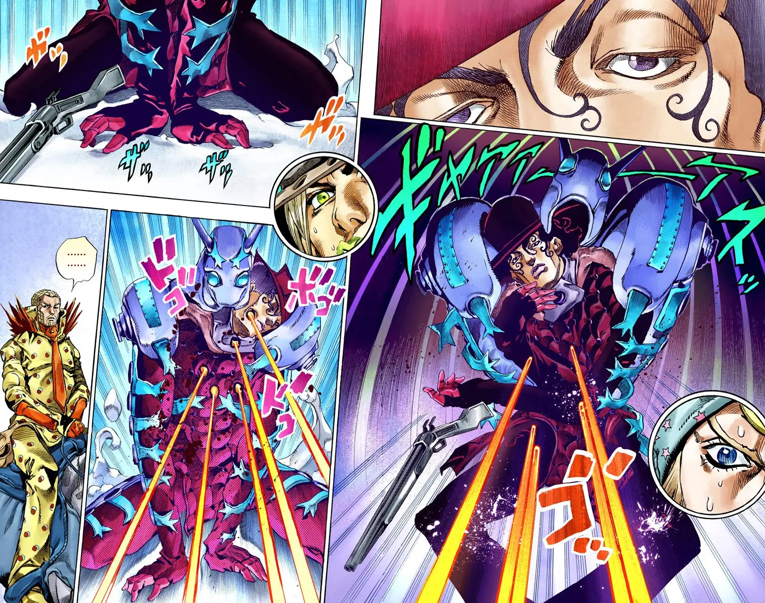 JoJo's Bizarre Adventure Steel Ball Run Colored Manga, chapter 52, page 20