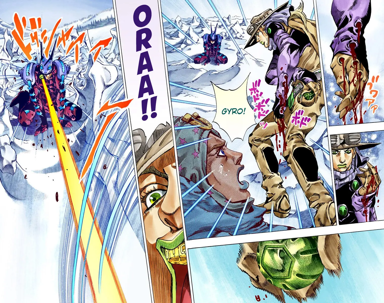 JoJo's Bizarre Adventure Steel Ball Run Colored Manga, chapter 52, page 23
