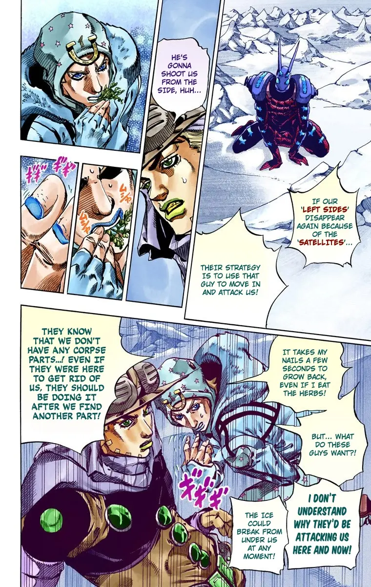 JoJo's Bizarre Adventure Steel Ball Run Colored Manga, chapter 52, page 28