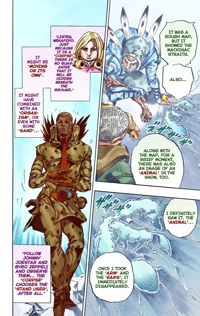JoJo's Bizarre Adventure Steel Ball Run Colored Manga, chapter 52, page 31