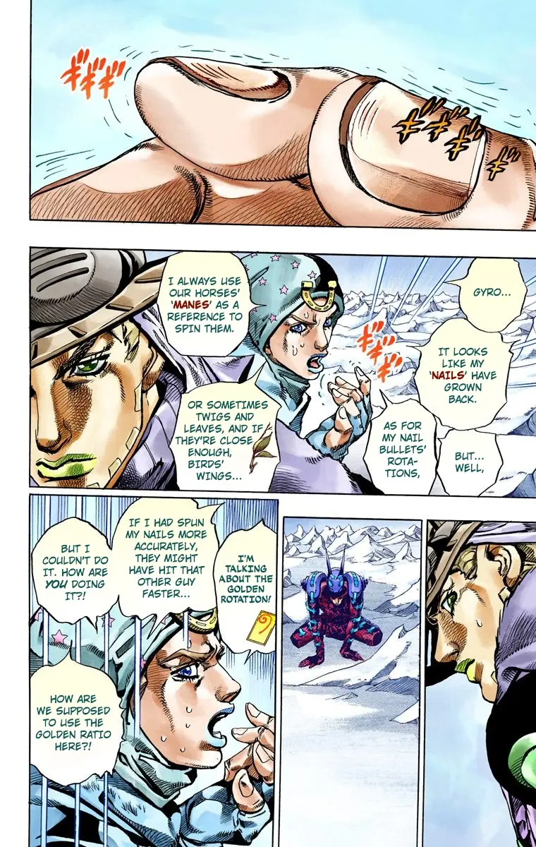 JoJo's Bizarre Adventure Steel Ball Run Colored Manga, chapter 52, page 33