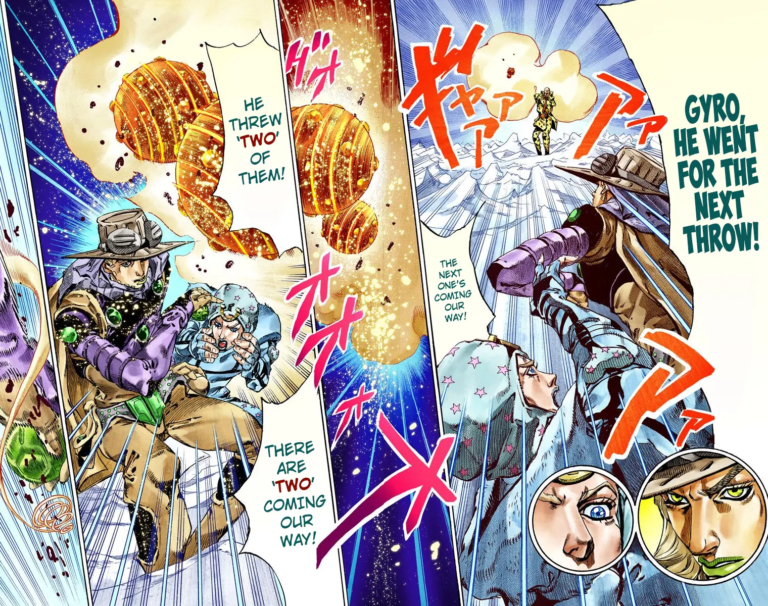 JoJo's Bizarre Adventure Steel Ball Run Colored Manga, chapter 52, page 35