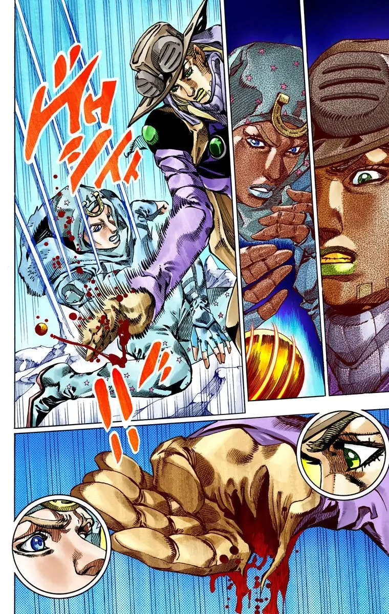 JoJo's Bizarre Adventure Steel Ball Run Colored Manga, chapter 53, page 12